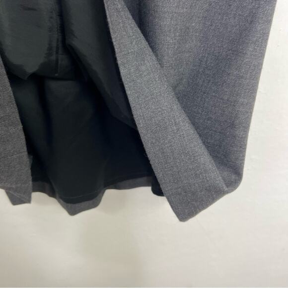 Theory Colette Charcoal Gray Wool Blend Sheath Dress Size 2 - Picture 3 of 14